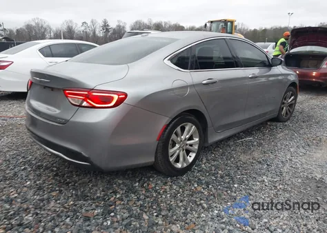 2015 Chrysler 200 Limited z USA, uszkodzony, nr VIN 1C3CCCAB5FN619554